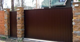 Купить откатные ворота консольные Элиста, цена от 2815 руб.