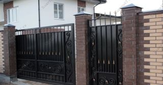 Купить распашные ворота кованные Элиста, цена от 4848 руб.